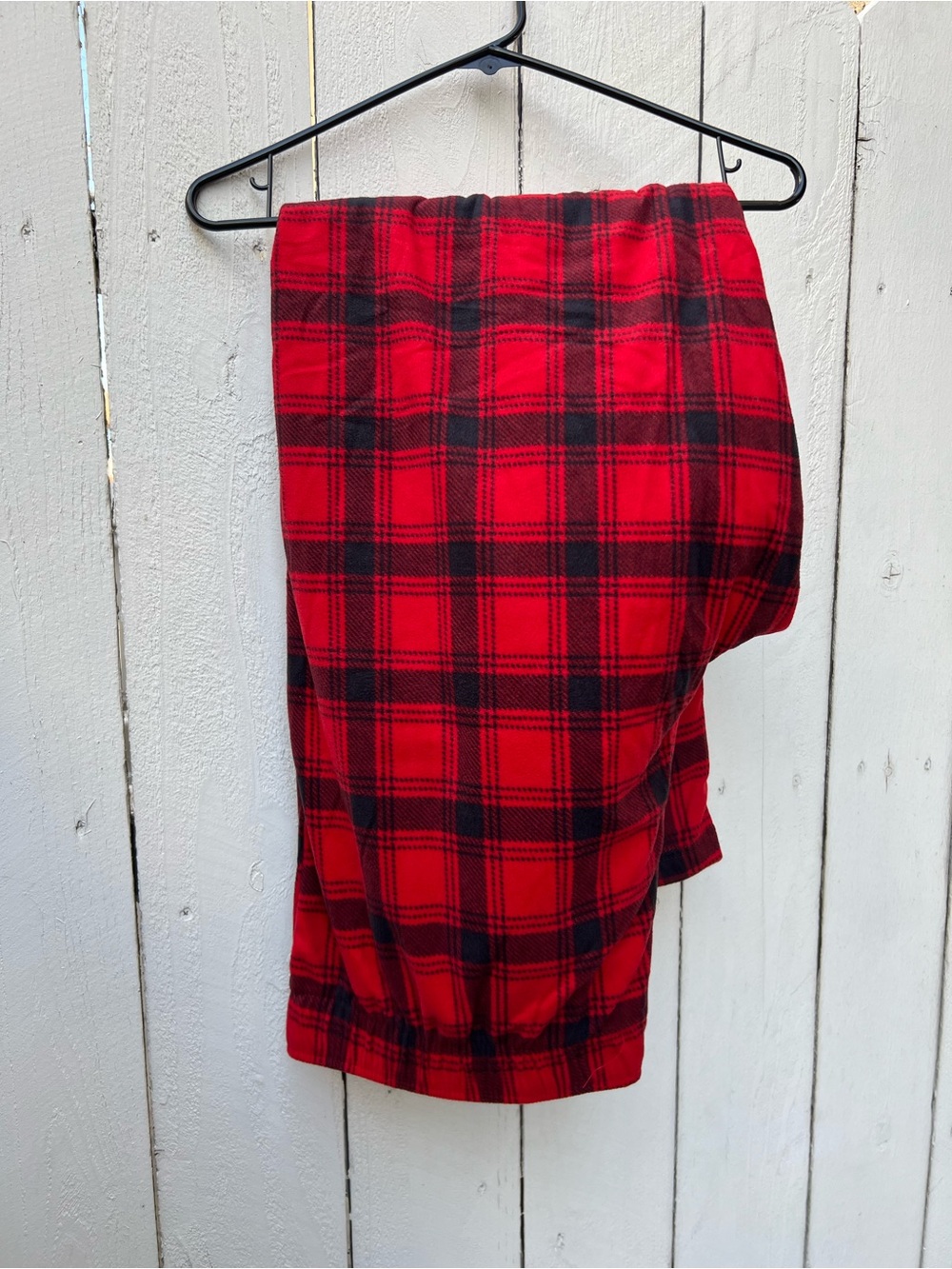 Wondershop Red and Black Plaid Flannel pajama Pants